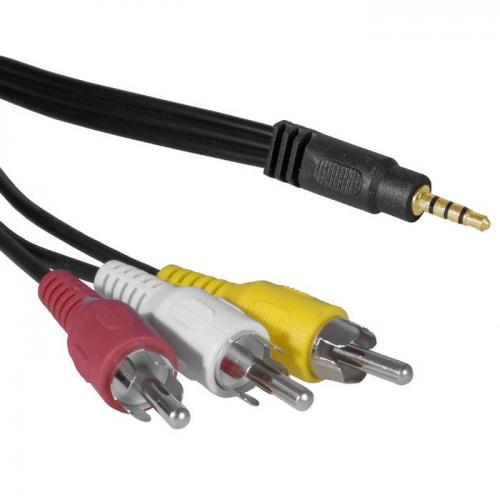 Stereo 3,5 mm - 3 RCA B 3m