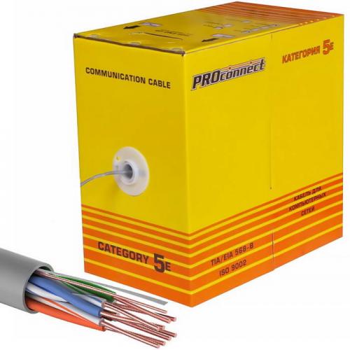 01-0052 U/UTP 5e PVC 4PR 24AWG 305м
