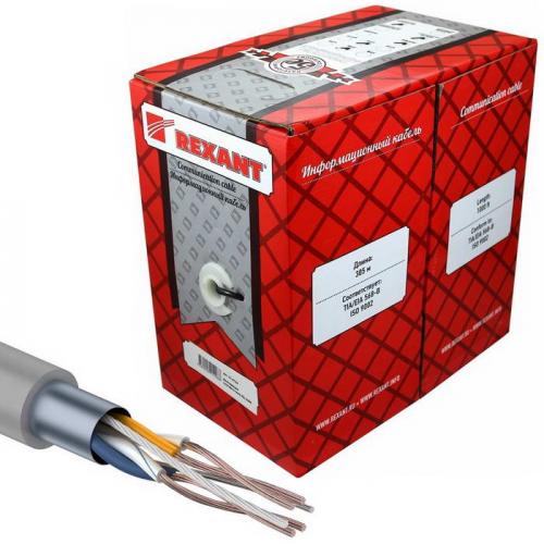01-0125 F/UTP 5e PVC 2PR 24AWG 305м