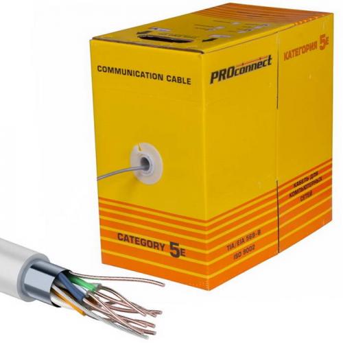 01-0142-3 F/UTP 5ePVC 4PR24AWG 305м