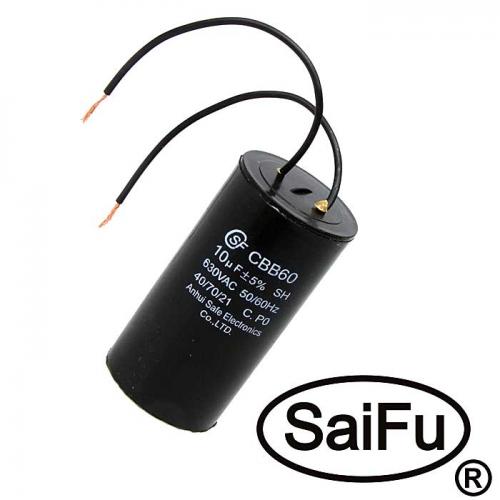 CBB60 10uF 630V WIRE (SAIFU)