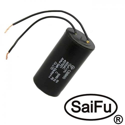 CBB60  15uF  450V WIRE (SAIFU)