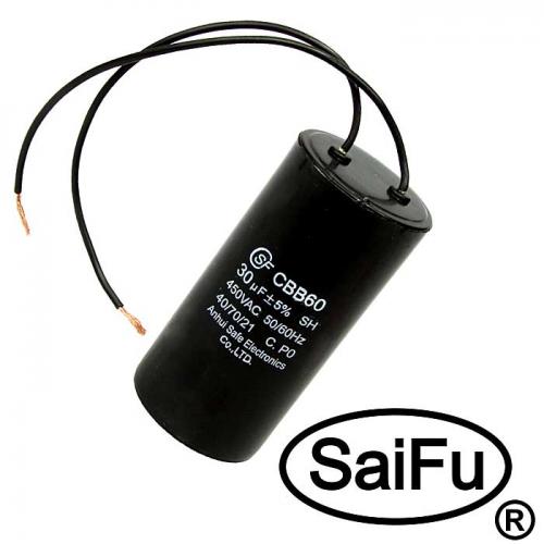 CBB60  30uF  450V WIRE (SAIFU)