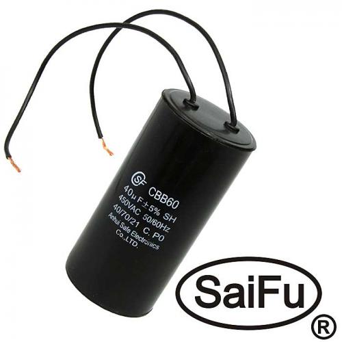 CBB60 40uF 450V WIRE (SAIFU)