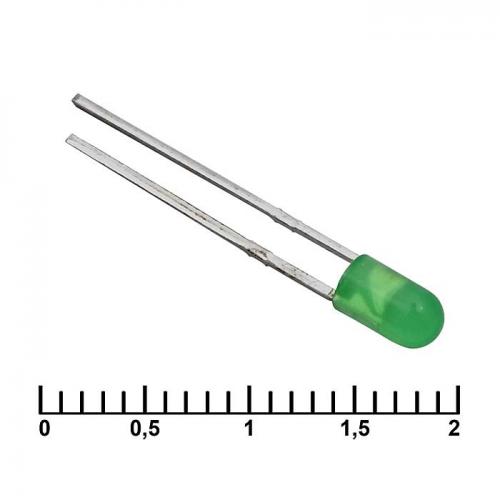 3 mm green 30 mCd 20