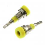 Z007 2mm panel jack YELLOW