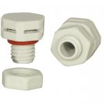 M10X1.5 PA66 WHITE