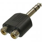 7-0176 / 6.35 stereo-2RCA JACK