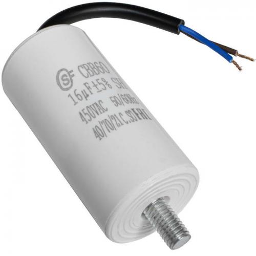 CBB60 16uF 450V WIRE+SCREW (SAIFU)
